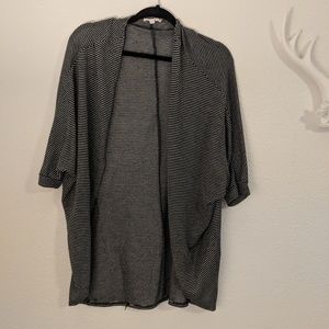 Black & white light sweater